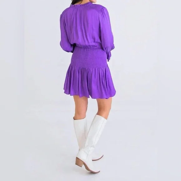 NWT Karlie smocked dress - Picture 2 of 3